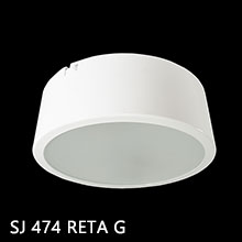 Luminárias Sobrepor sj474 RETA G